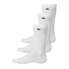 Lacoste Sport High-Cut Socken 3er-Pack White