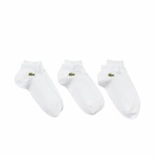 Lacoste Sport Low-Cut Socken 3er-Pack Weiß