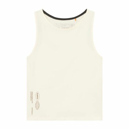 Cuera Oncourt Cropped Tank Top Women Off White