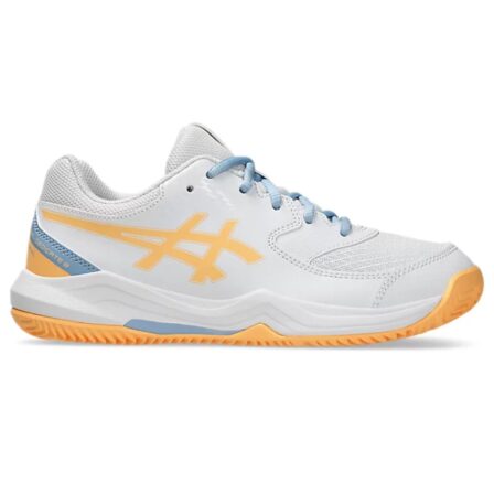Asics Gel-Dedicate 8 Padel GS White/Orange Glow