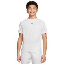 Nike Multi Boys Dri-FIT Short-Sleeve Top White
