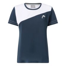 Head Tie-Break T-shirt Women Navy/White