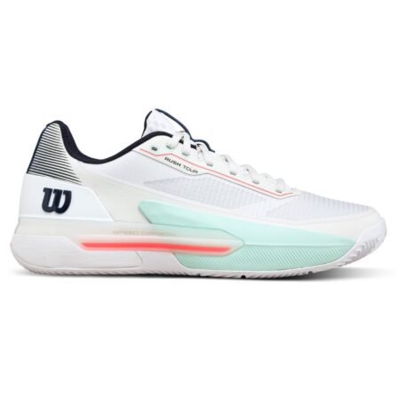 Wilson Rush Tour 5 Clay White/Bay/Fiery Coral