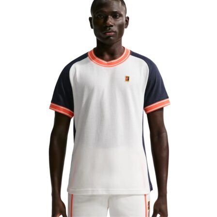 Nike Court Heritage T-shirt Sail/Dark Obsidian