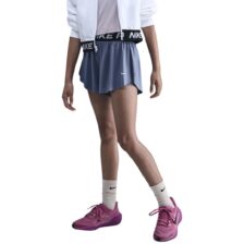 Nike Pro Girls Dri-FIT 2-in-1 Shorts World Indigo