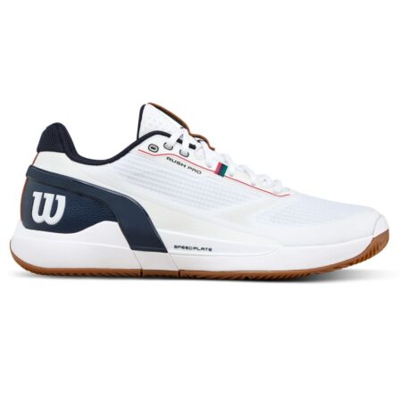 Wilson Rush Pro 5 Clay CLC White/Navy Blazer