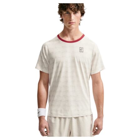 Nike Court Advantage Dri-FIT T-shirt Light Bone/Tough Red